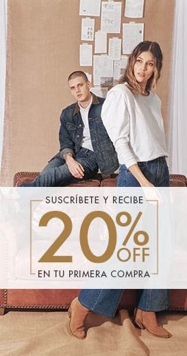 suscribete y obtén 20% off en tu primera compra