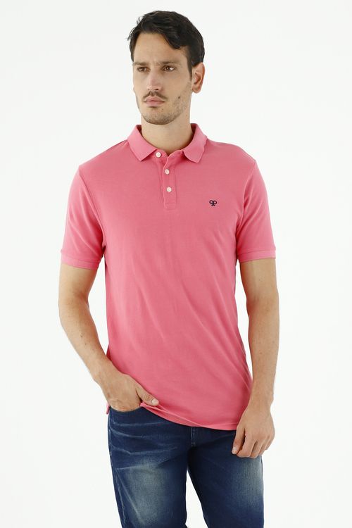 Camiseta polo online morada