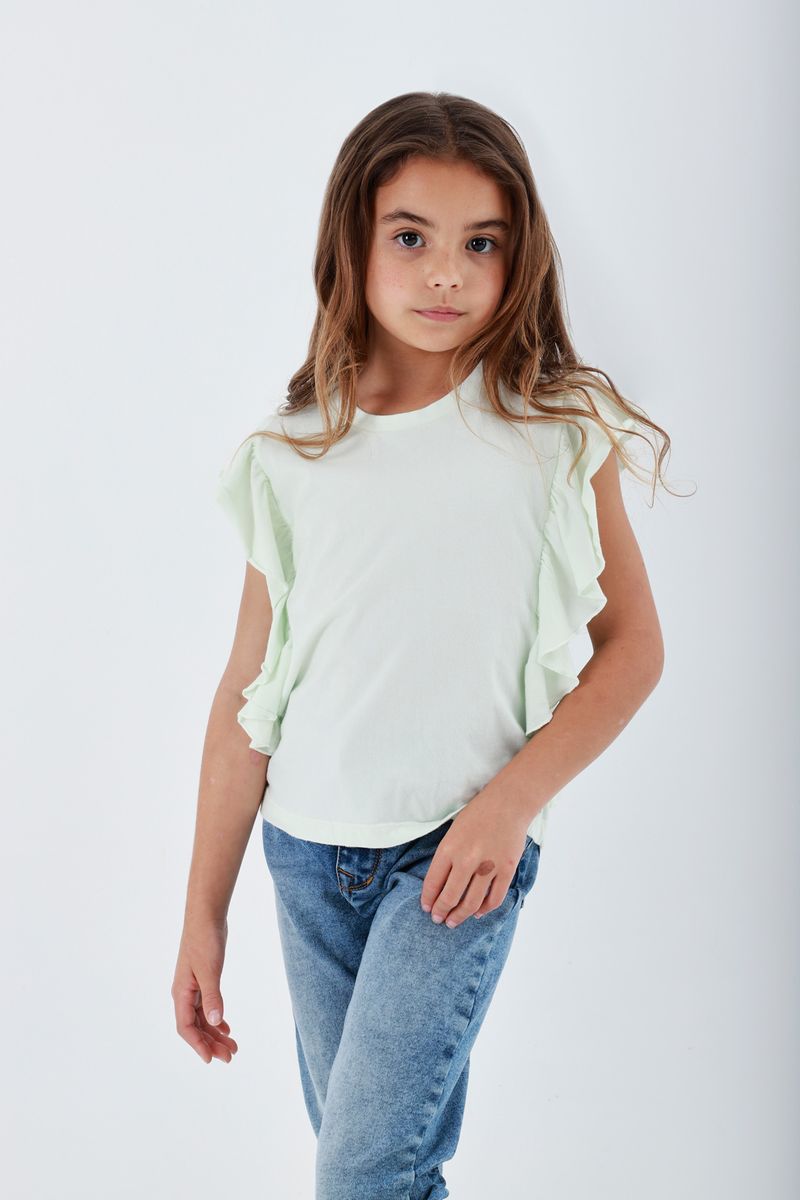 tshirt-para-niña-tennis-verde