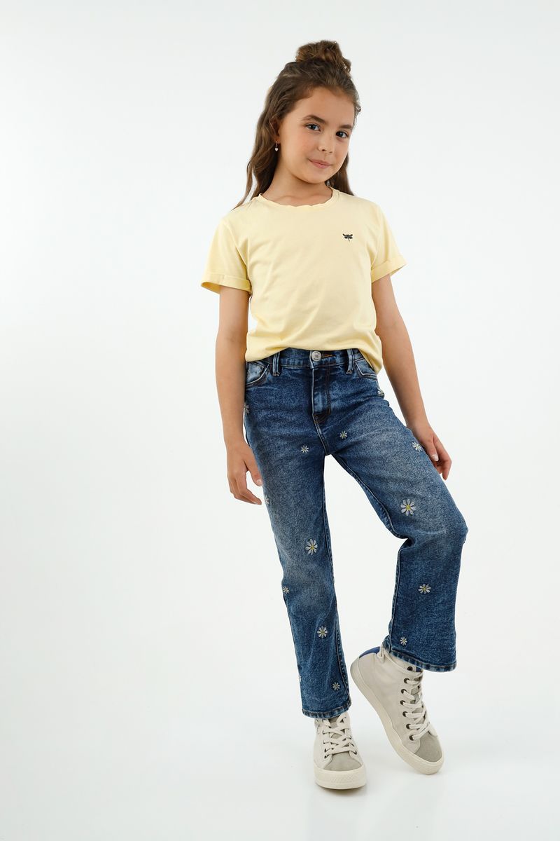 tshirt-para-niña-tennis-amarillo