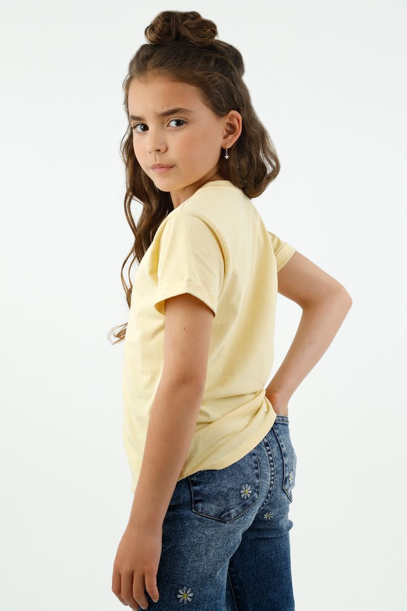 tshirt-para-niña-tennis-amarillo