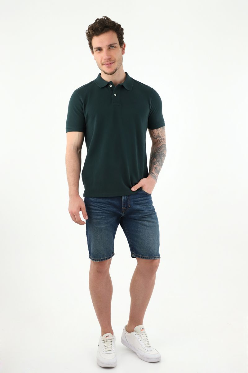 polos-para-hombre-tennis-verde