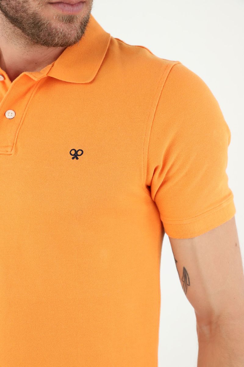 polos-para-hombre-tennis-naranja