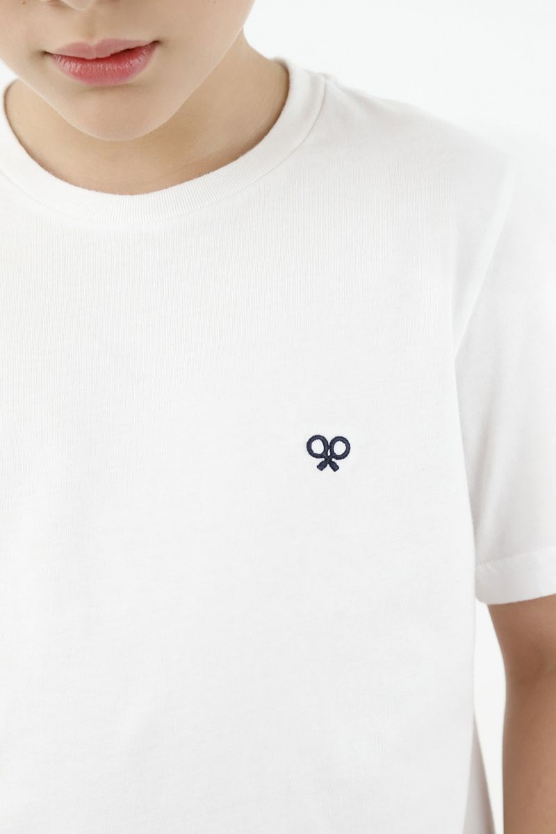 tshirt-para-niño-tennis-blanco