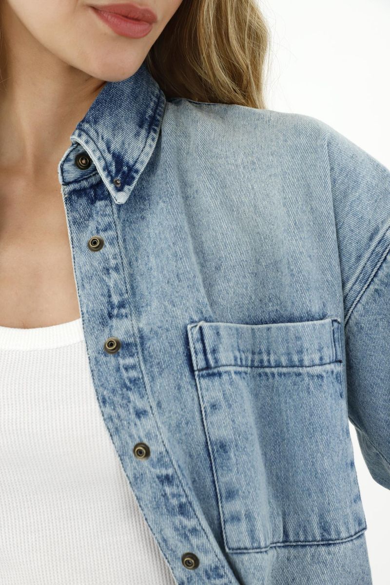 camisas-para-mujer-topmark-azul