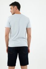 Sjeng Patelo - Azul - Camiseta Tenis Hombre