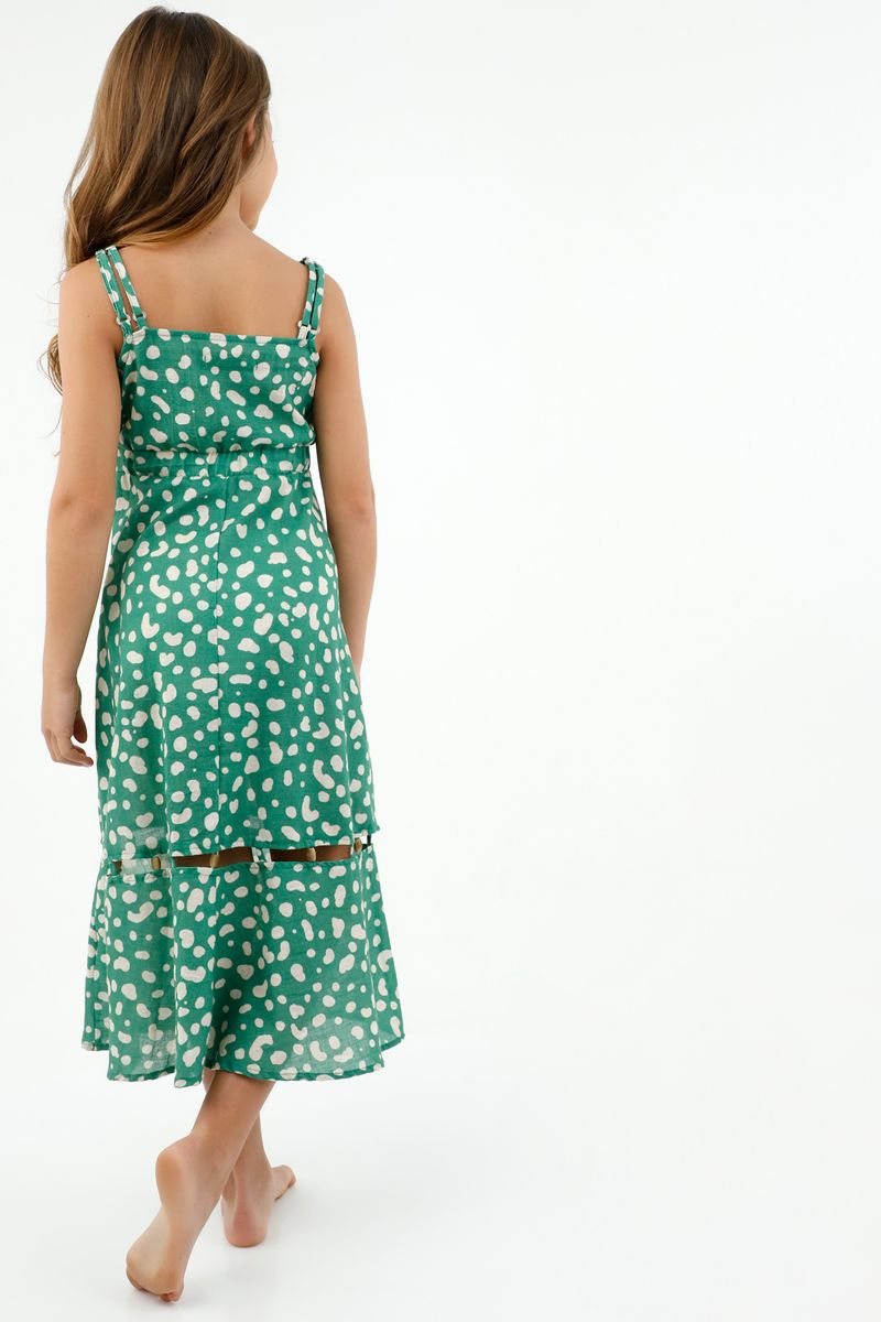 vestidos-para-niña-tennis-verde
