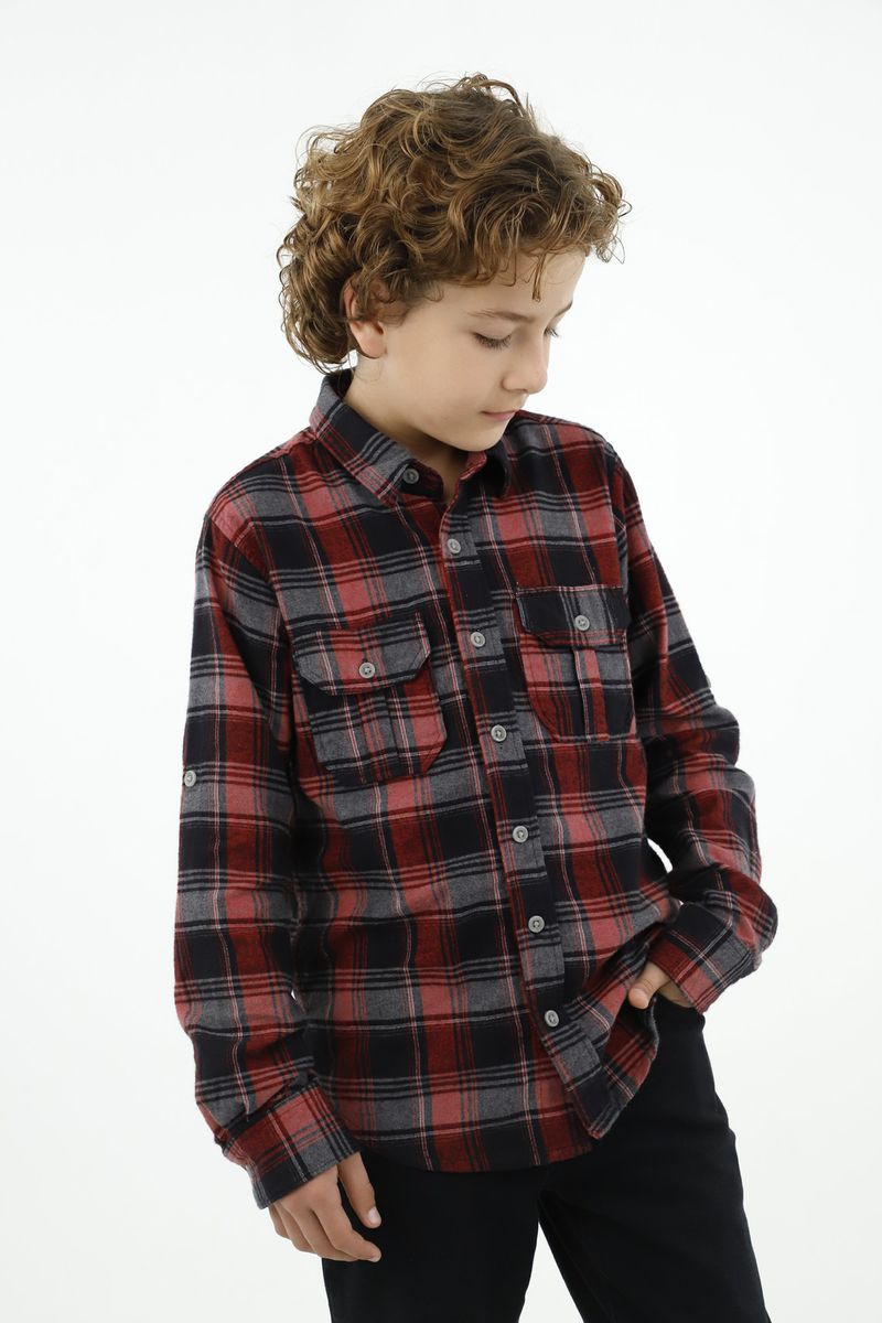 camisas-para-niño-tennis-negro