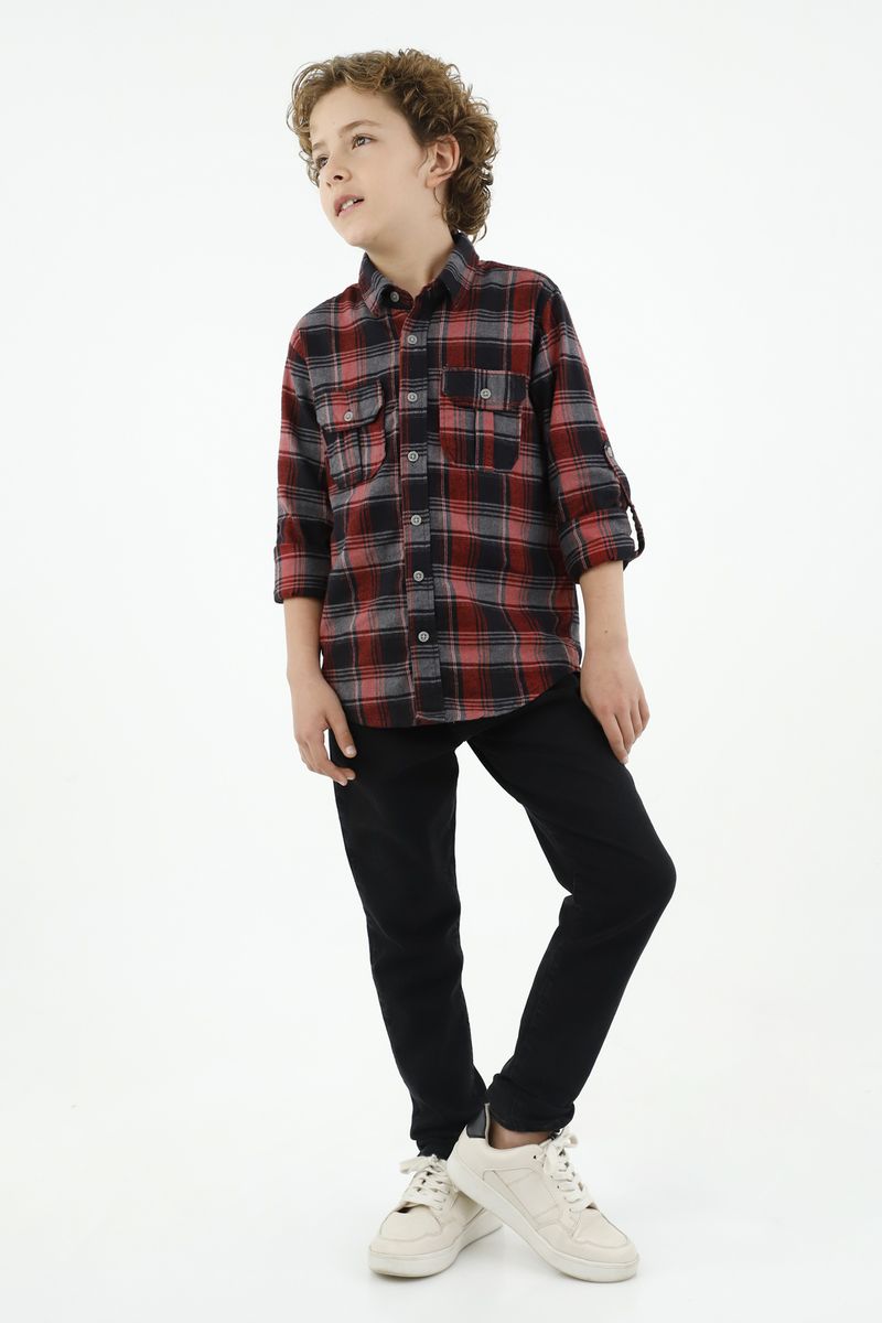 camisas-para-niño-tennis-negro