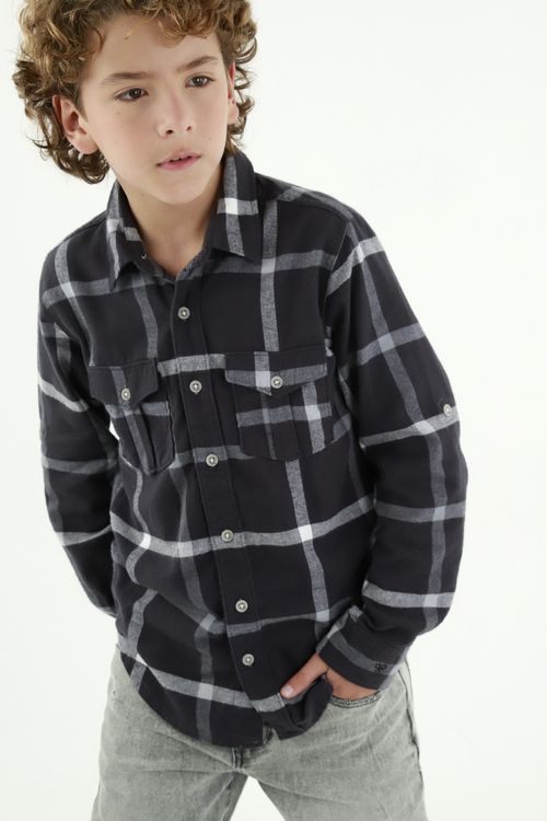 Camisa leñadora online niño