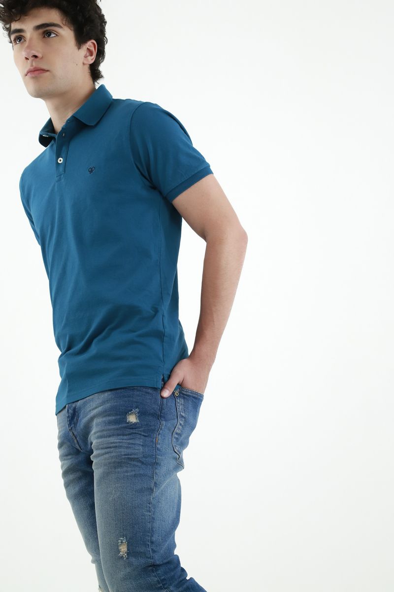 polos-para-hombre-tennis-azul