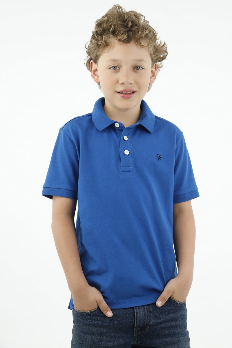 polos-para-niño-tennis-azul