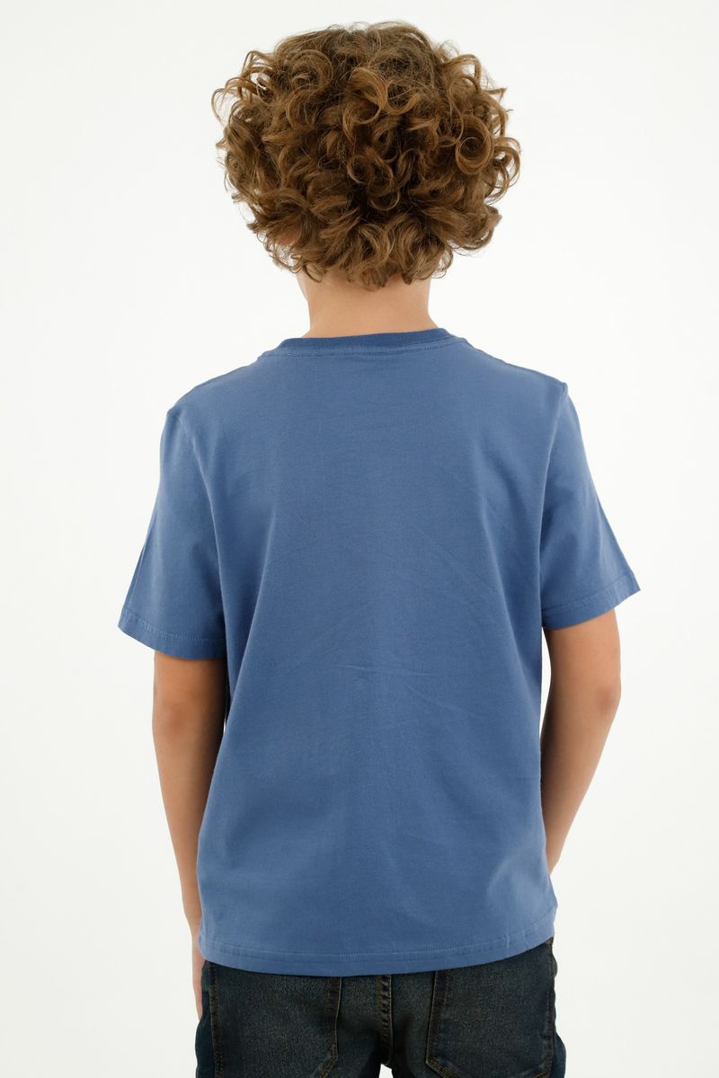 tshirt-para-niño-tennis-azul