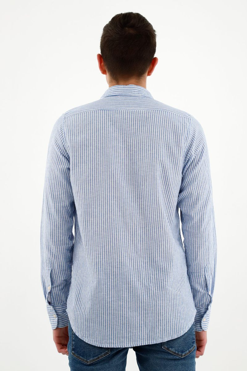camisas-para-hombre-tennis-azul