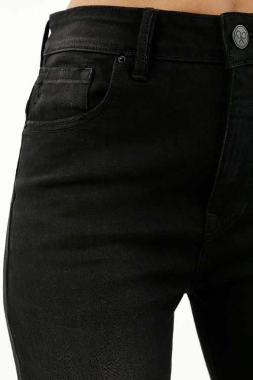 Jean Jegging negro para mujer