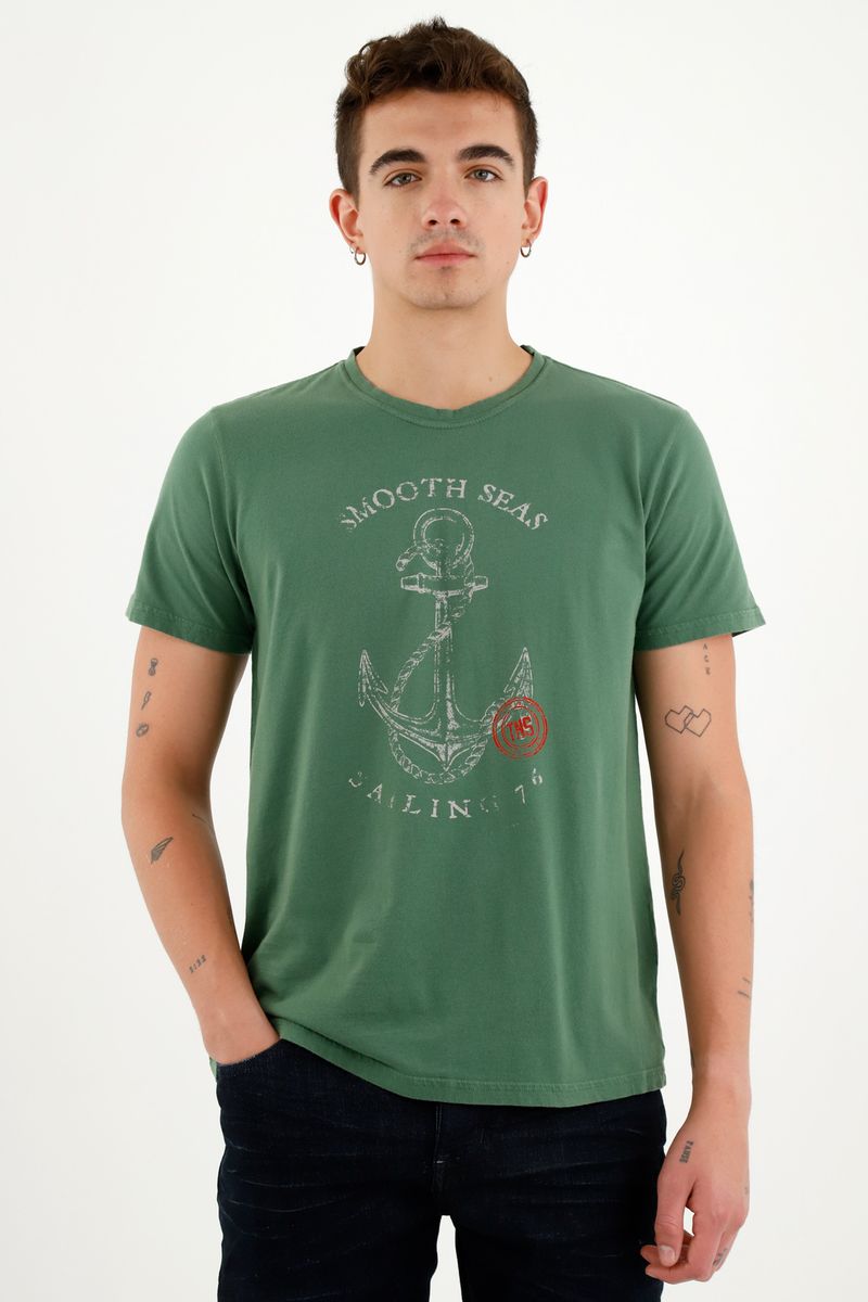 tshirt-para-hombre-tennis-verde