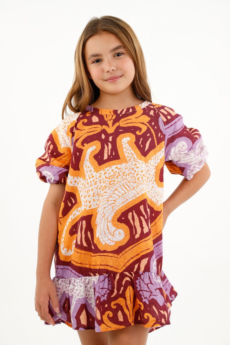 vestidos-para-niña-tennis-naranja