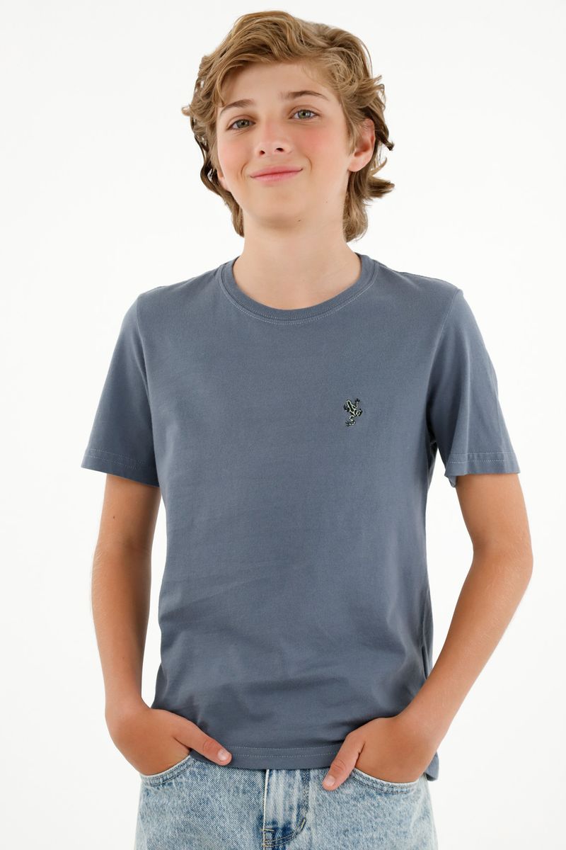 tshirt-para-niño-tennis-azul