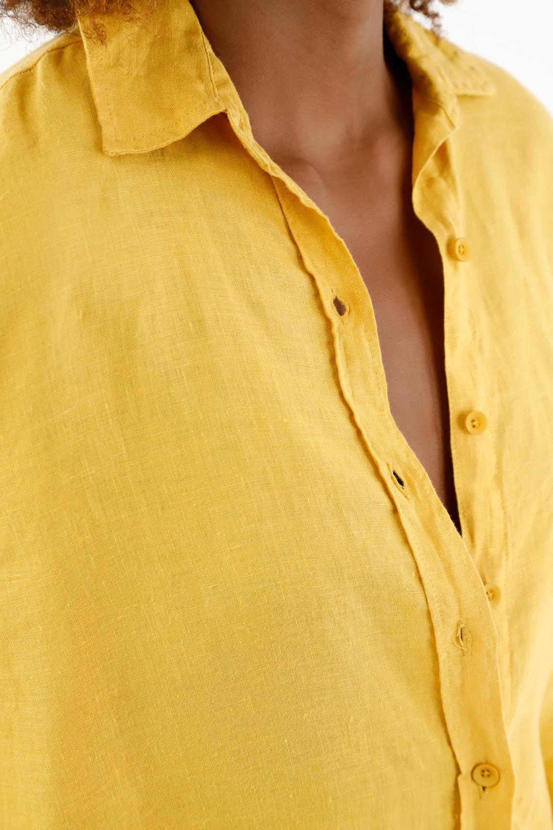 Camisa Mujer Amarilla