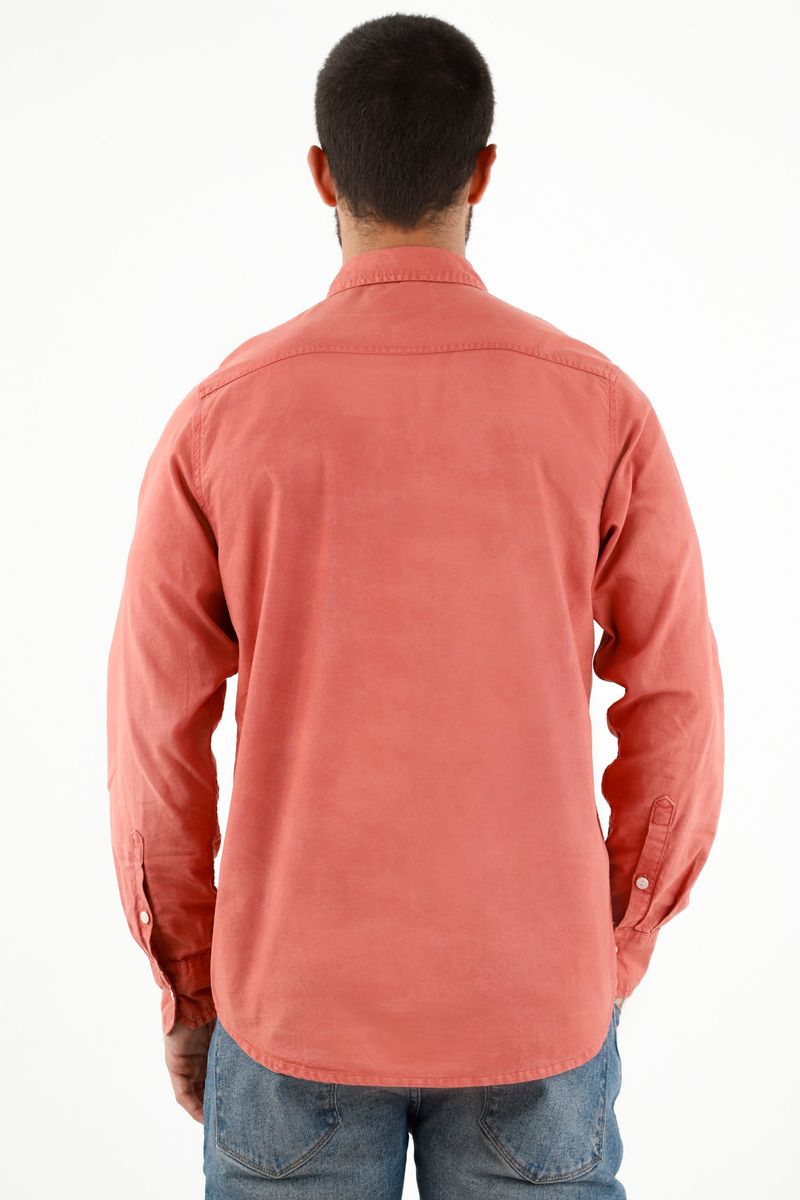 camisas-para-hombre-tennis-naranja