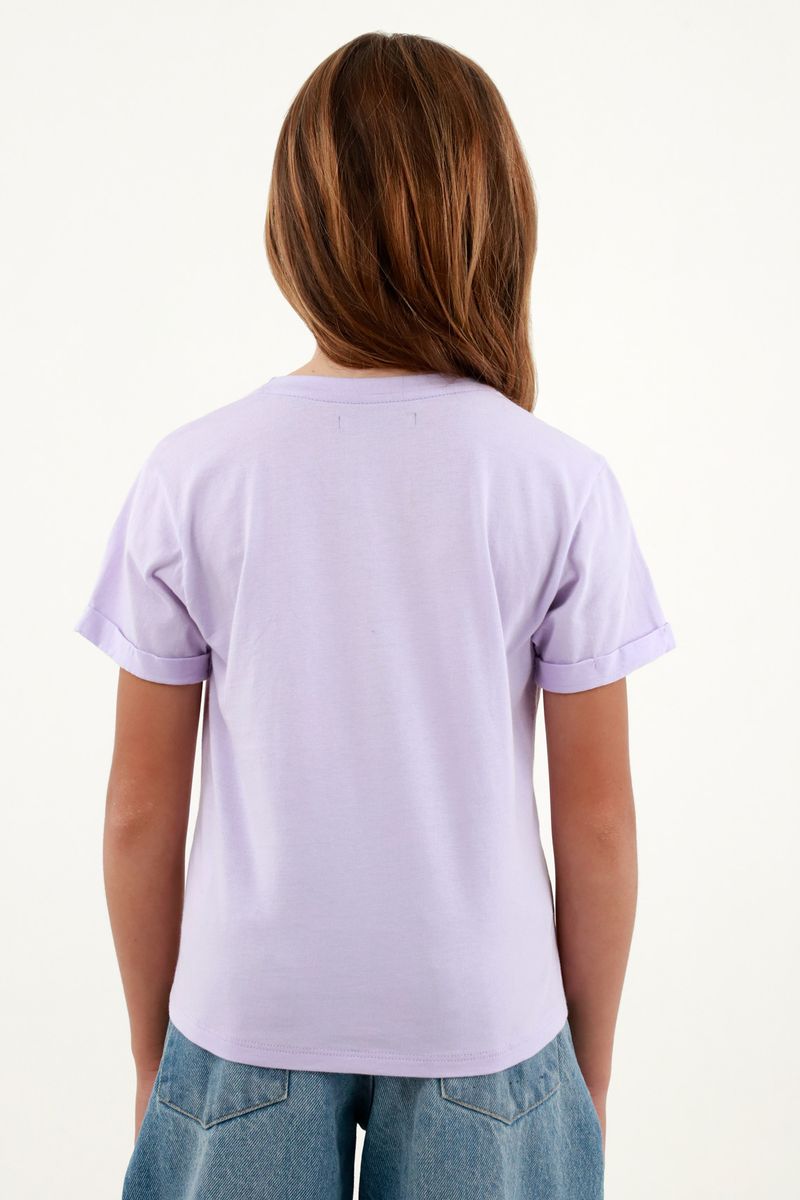 tshirt-para-niña-tennis-morado