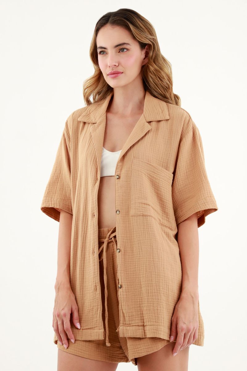 camisas-para-mujer-topmark-naranja