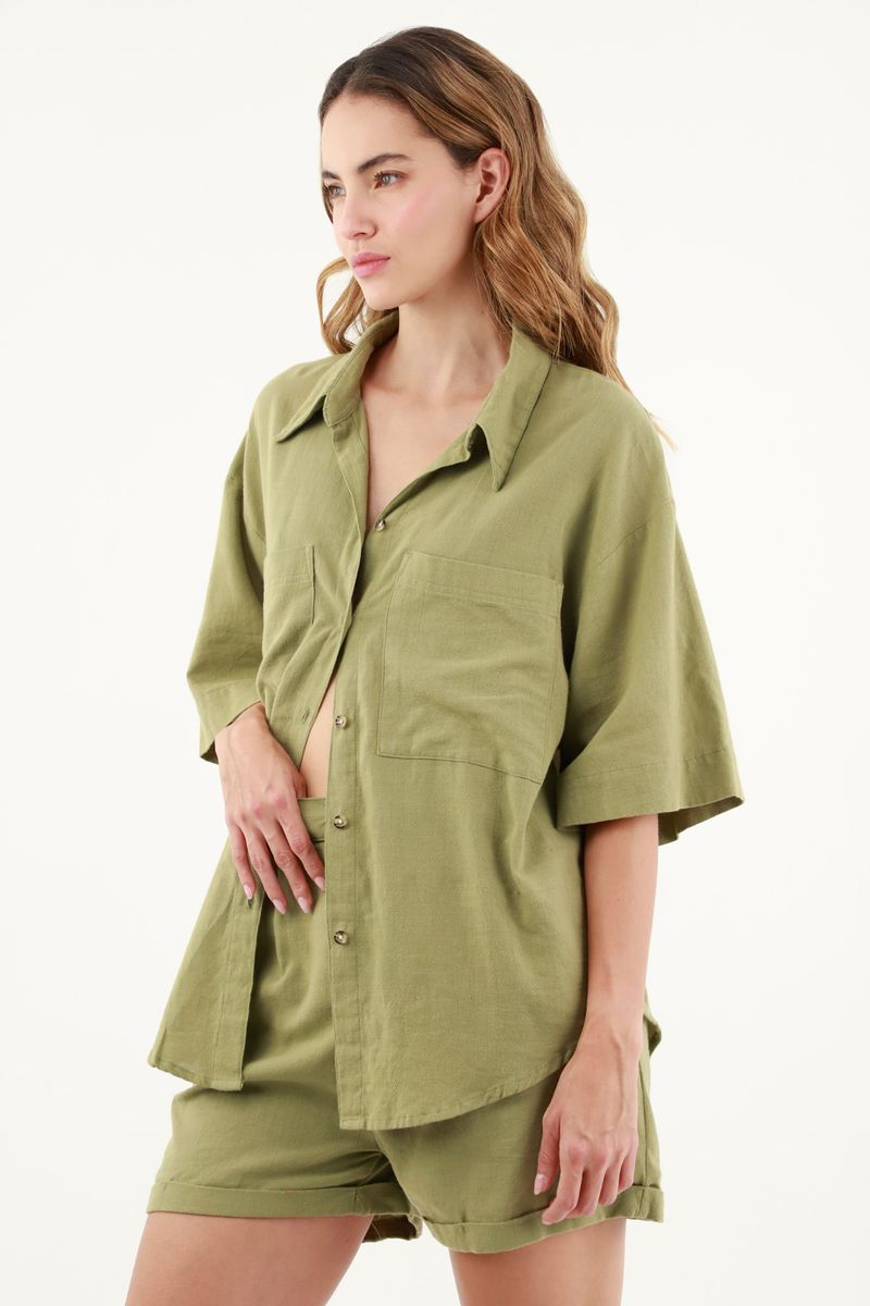 camisas-para-mujer-topmark-verde
