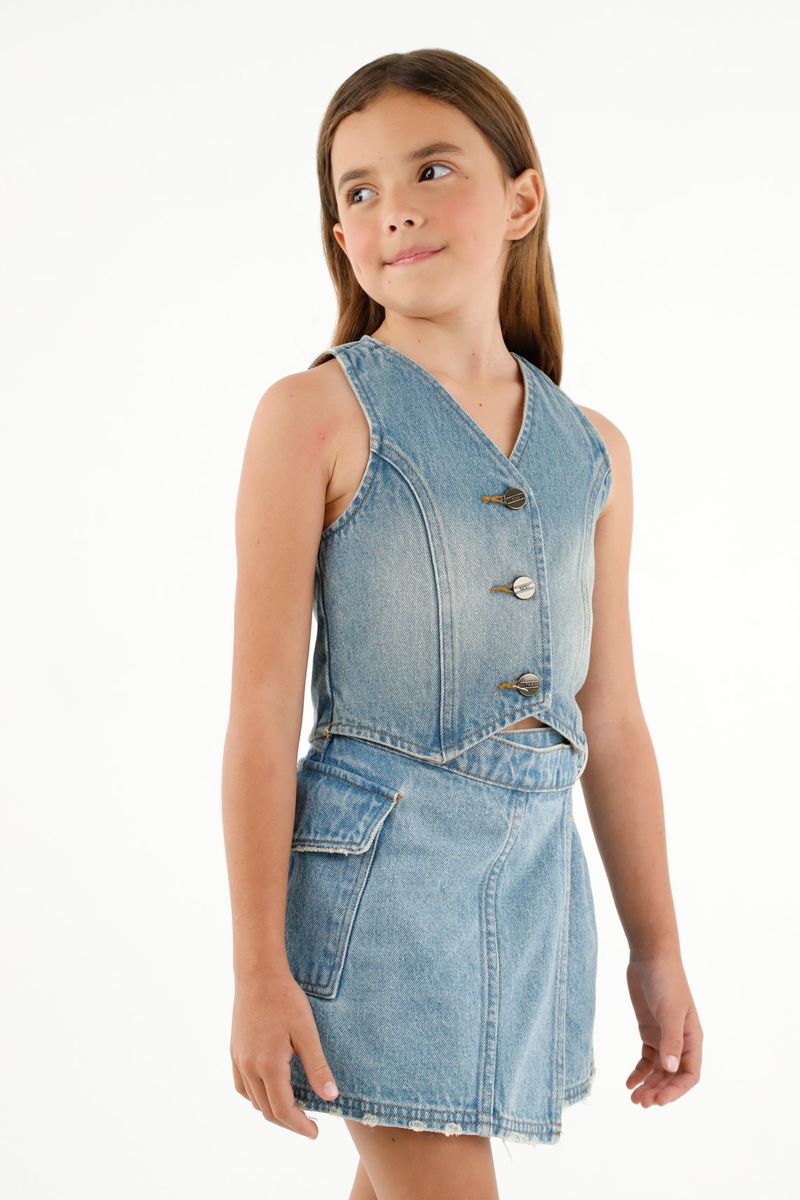 chaleco-para-niña-tennis-azul
