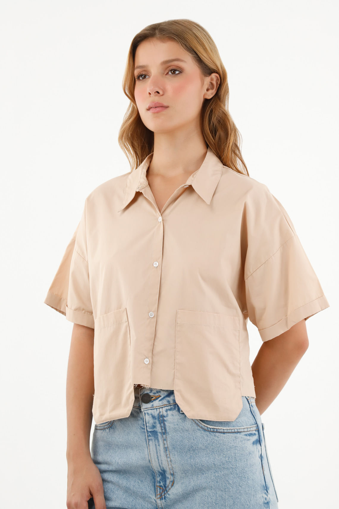 Camisa cafe mujer new arrivals