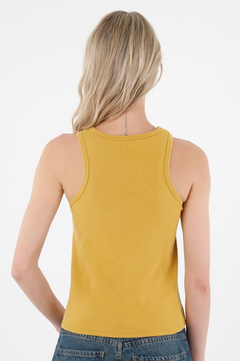 tshirt-para-mujer-topmark-amarillo