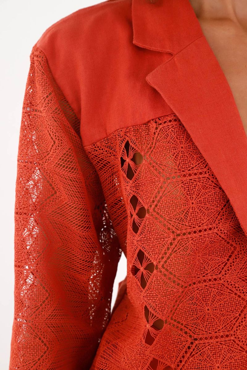 blazers-para-mujer-tennis-rojo