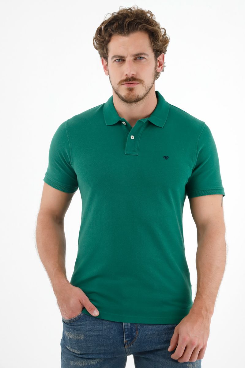 polos-para-hombre-tennis-verde