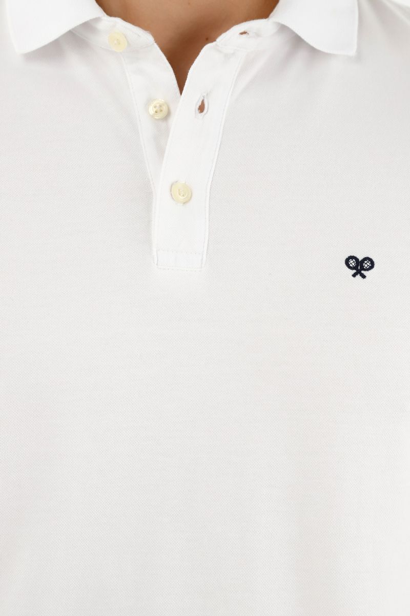 polos-para-hombre-tennis-blanco