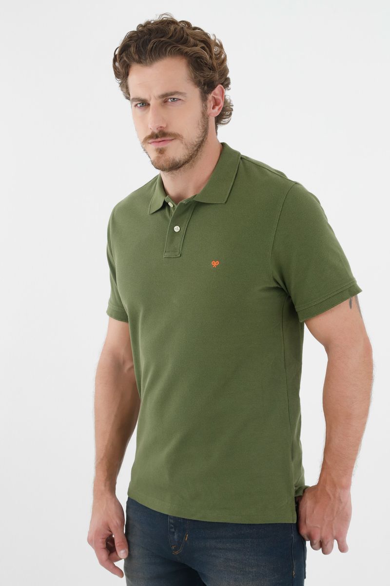 polos-para-hombre-tennis-verde