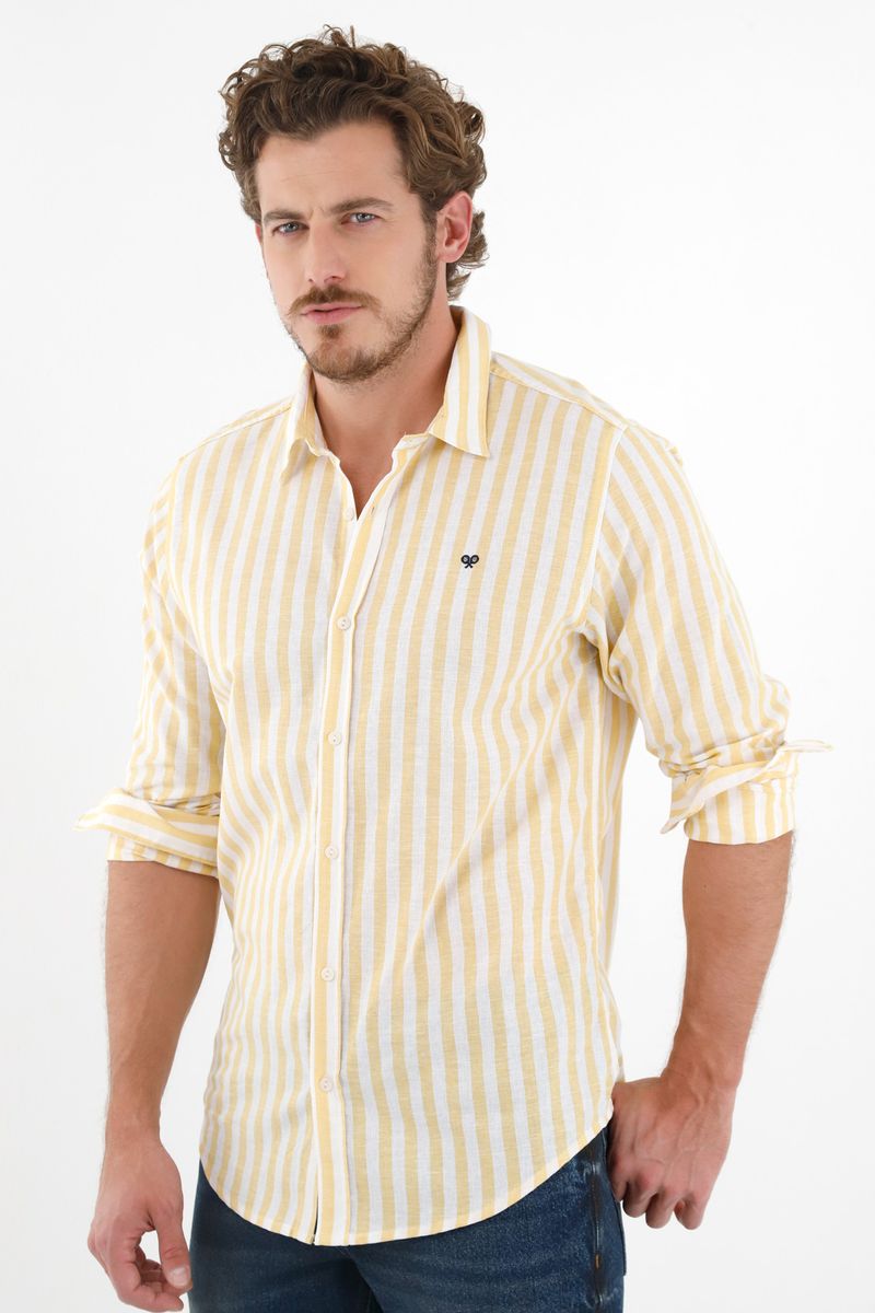 camisas-para-hombre-tennis-amarillo
