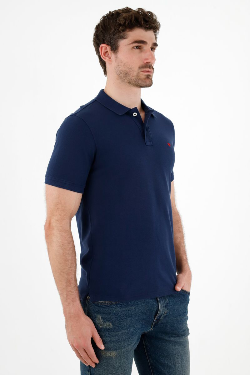 polos-para-hombre-tennis-azul