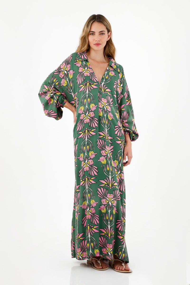 kimono-para-mujer-topmark-verde