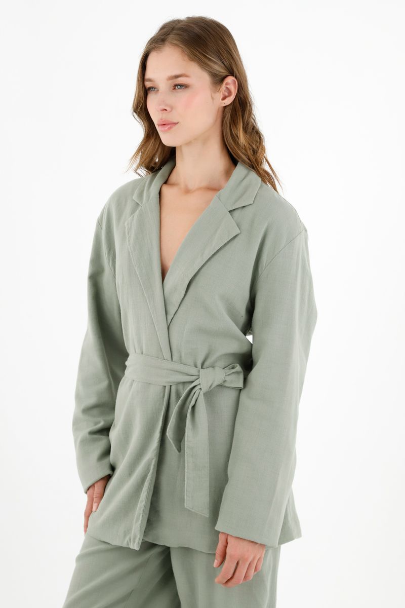 blazers-para-mujer-topmark-verde