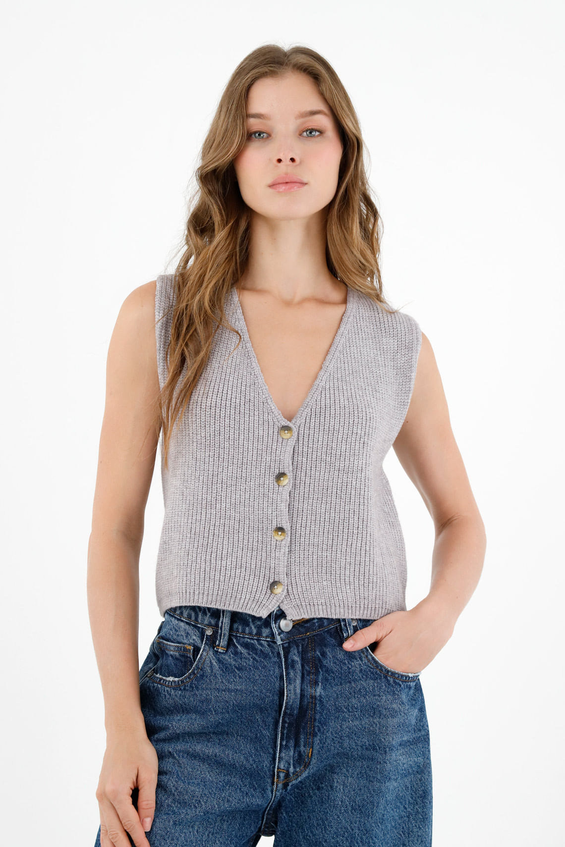 Chalecos Tejidos Para Dama Modernos 2021 Chaleco Abierto Chalecos