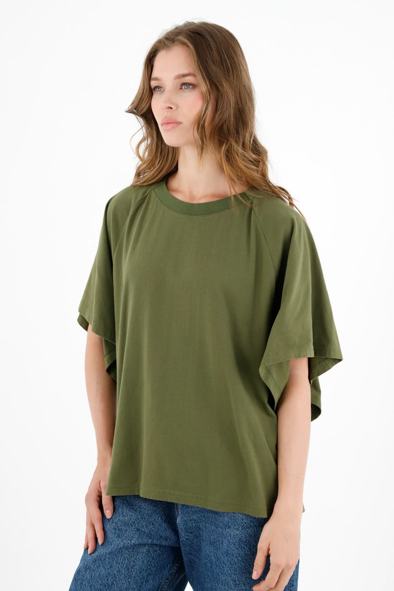 tshirt-para-mujer-topmark-verde