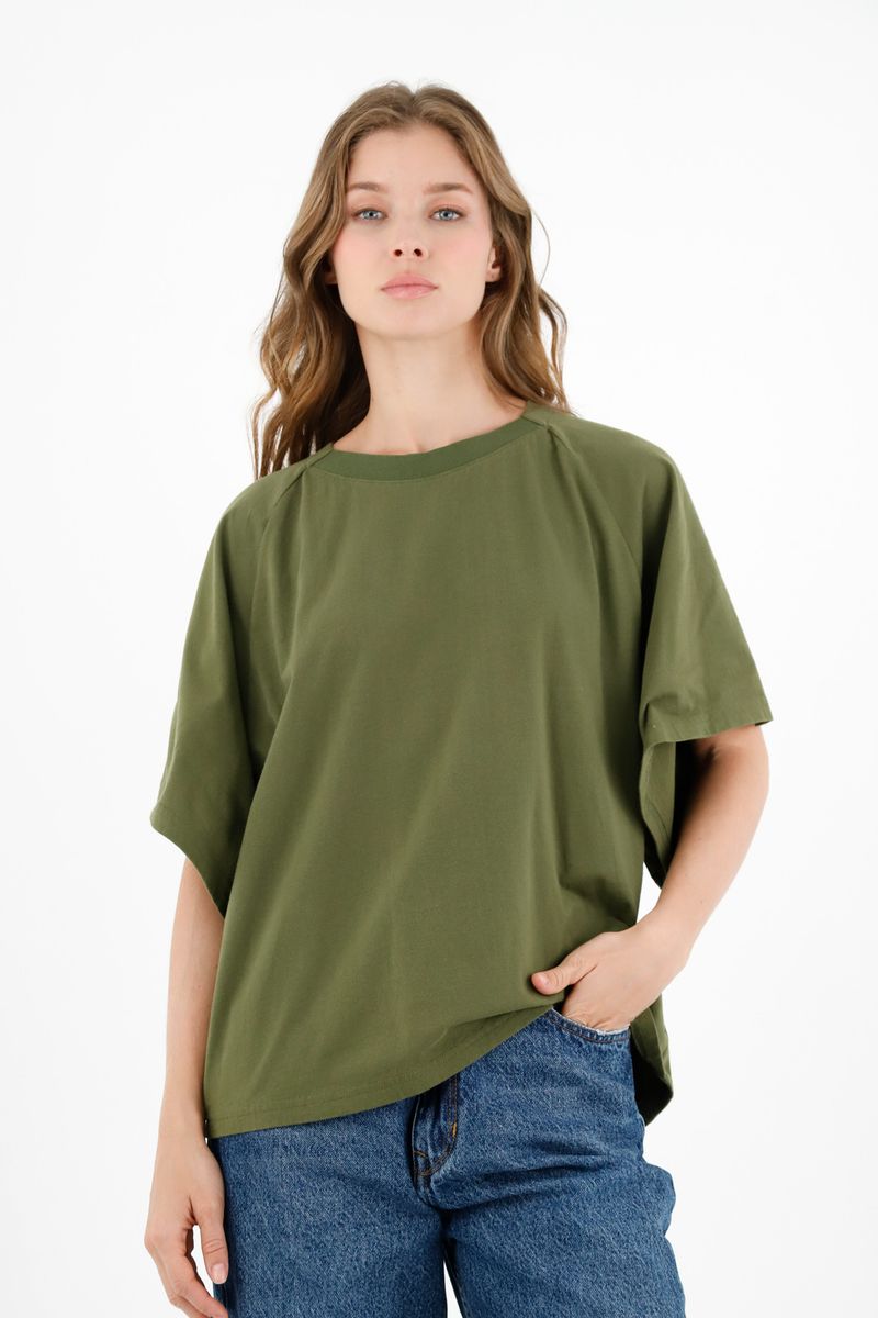 tshirt-para-mujer-topmark-verde