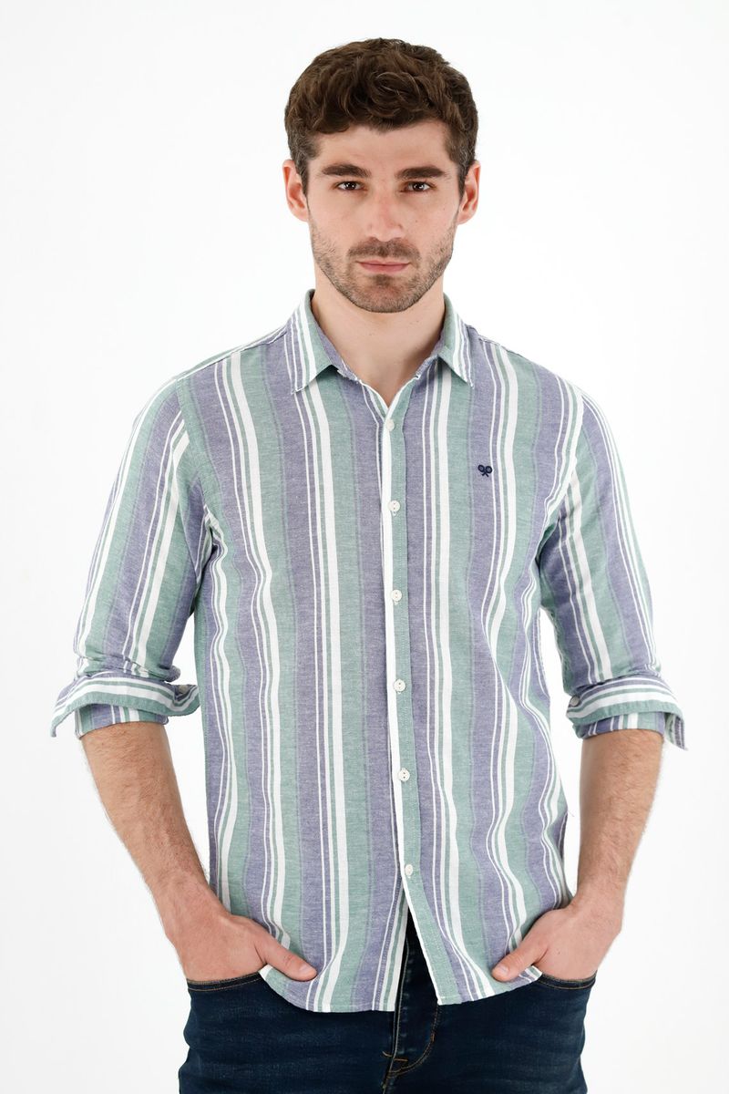 camisas-para-hombre-tennis-verde