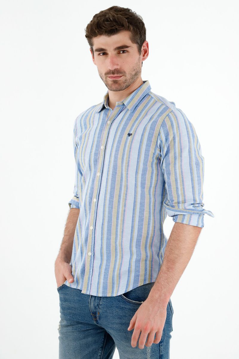 camisas-para-hombre-tennis-azul
