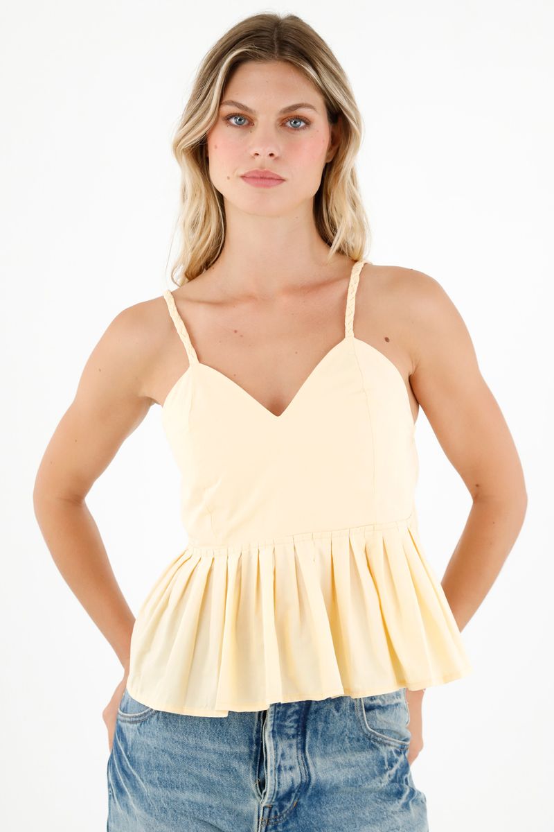 camisas-para-mujer-tennis-amarillo