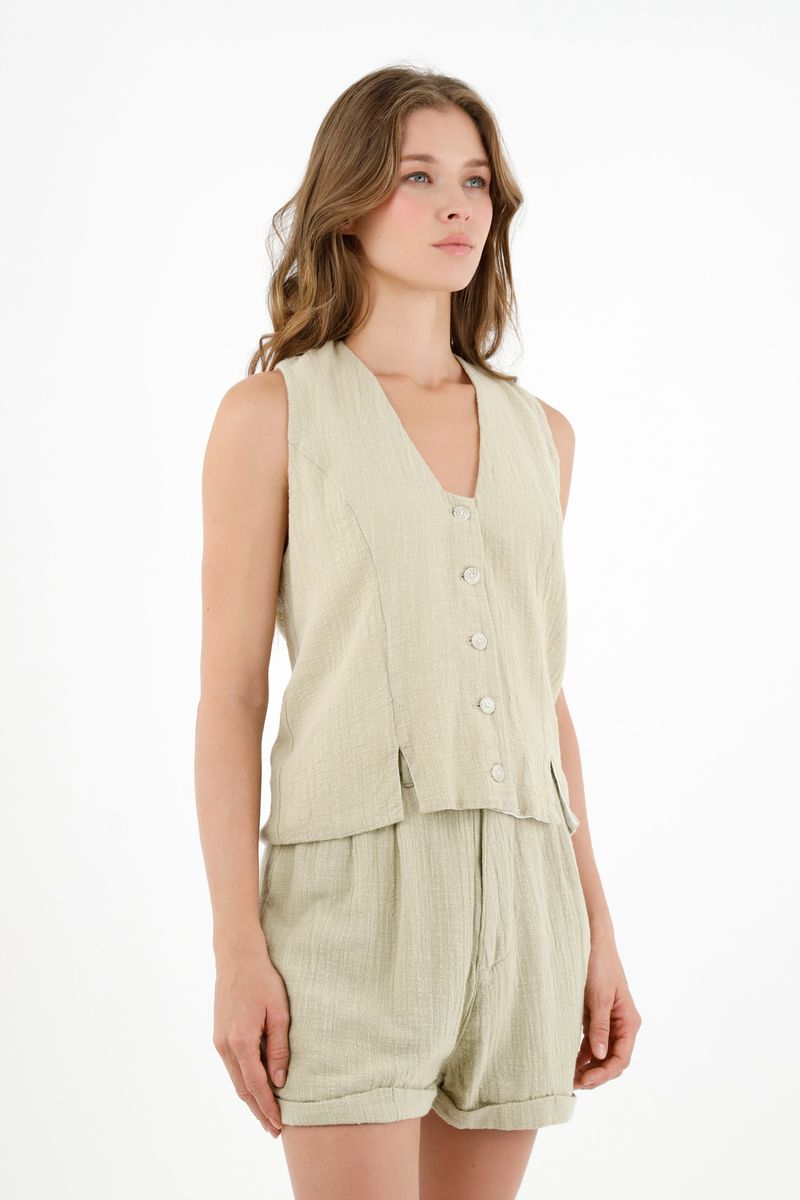 camisas-para-mujer-topmark-verde