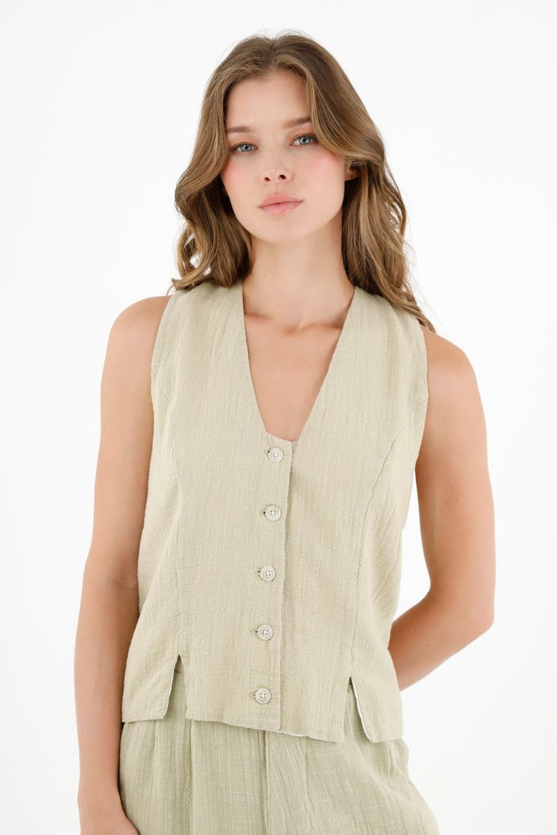 camisas-para-mujer-topmark-verde