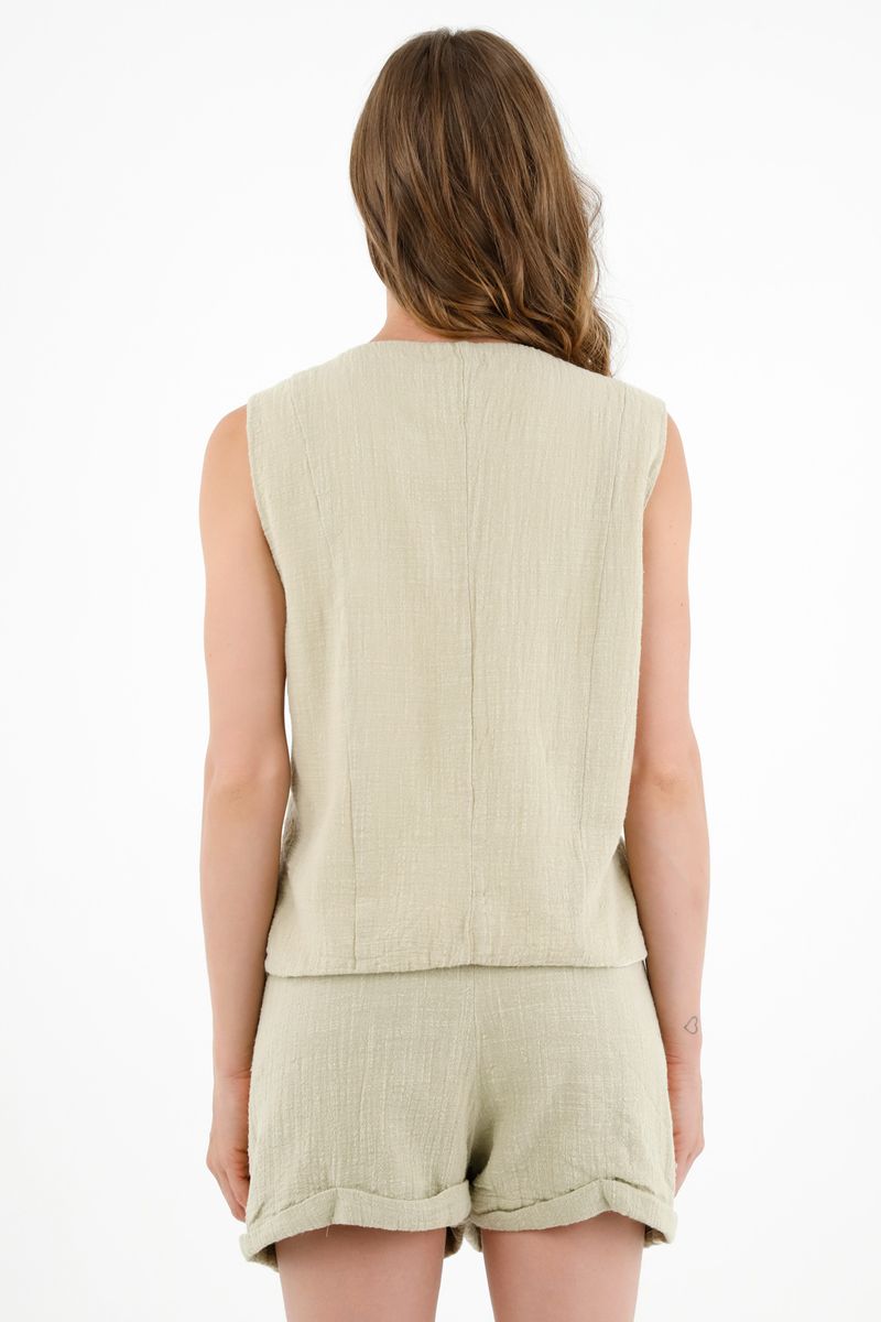 camisas-para-mujer-topmark-verde
