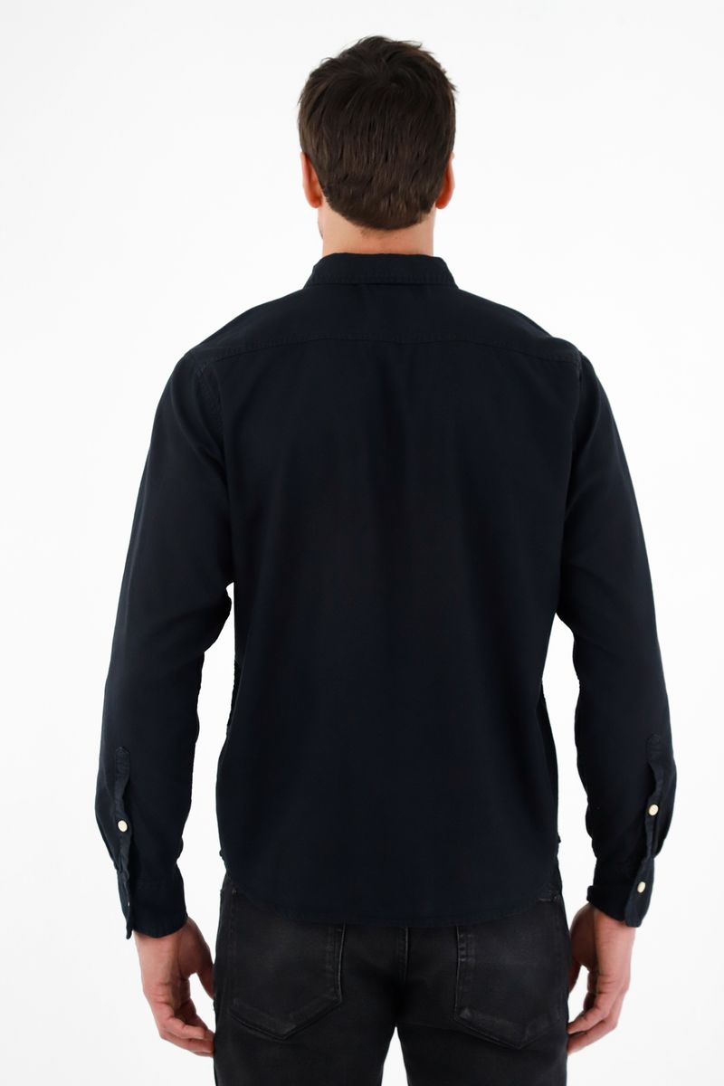 camisas-para-hombre-tennis-negro