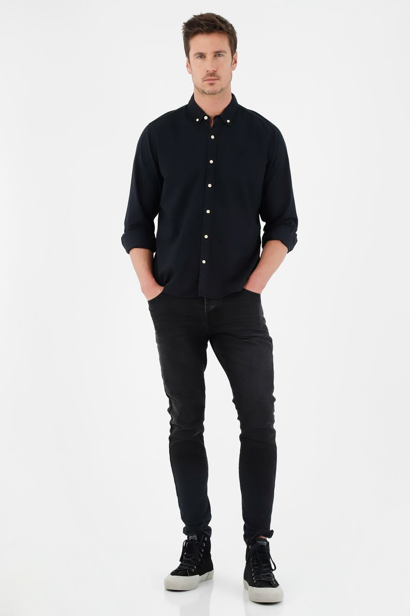 camisas-para-hombre-tennis-negro
