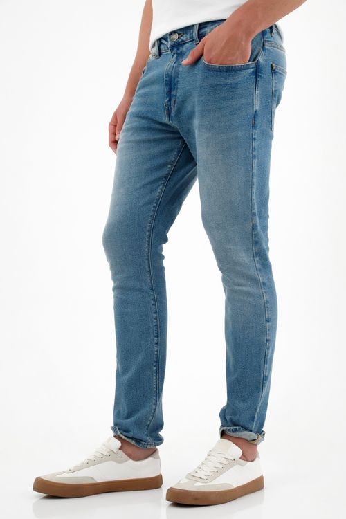 Jean Nudy cinco bolsillos para hombre